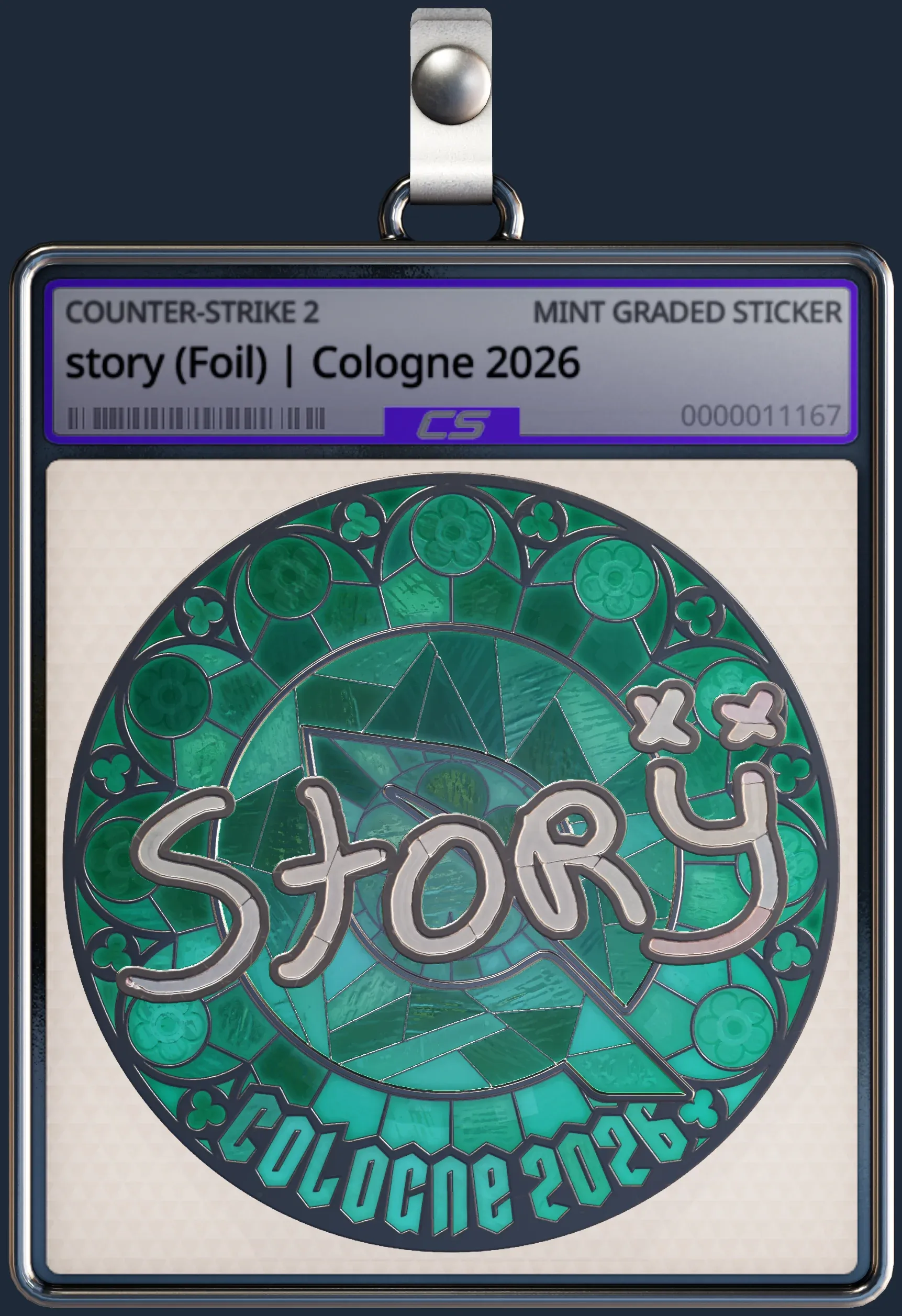 Sticker | story (Foil) | Cologne 2026