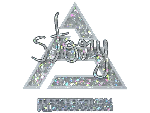 Sticker | story (Glitter) | Copenhagen 2024