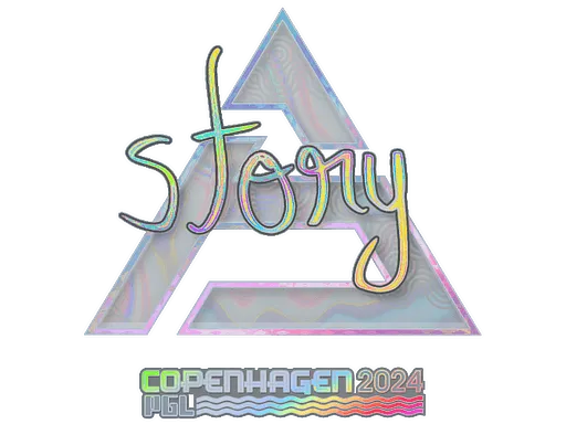 Sticker | story (Holo) | Copenhagen 2024