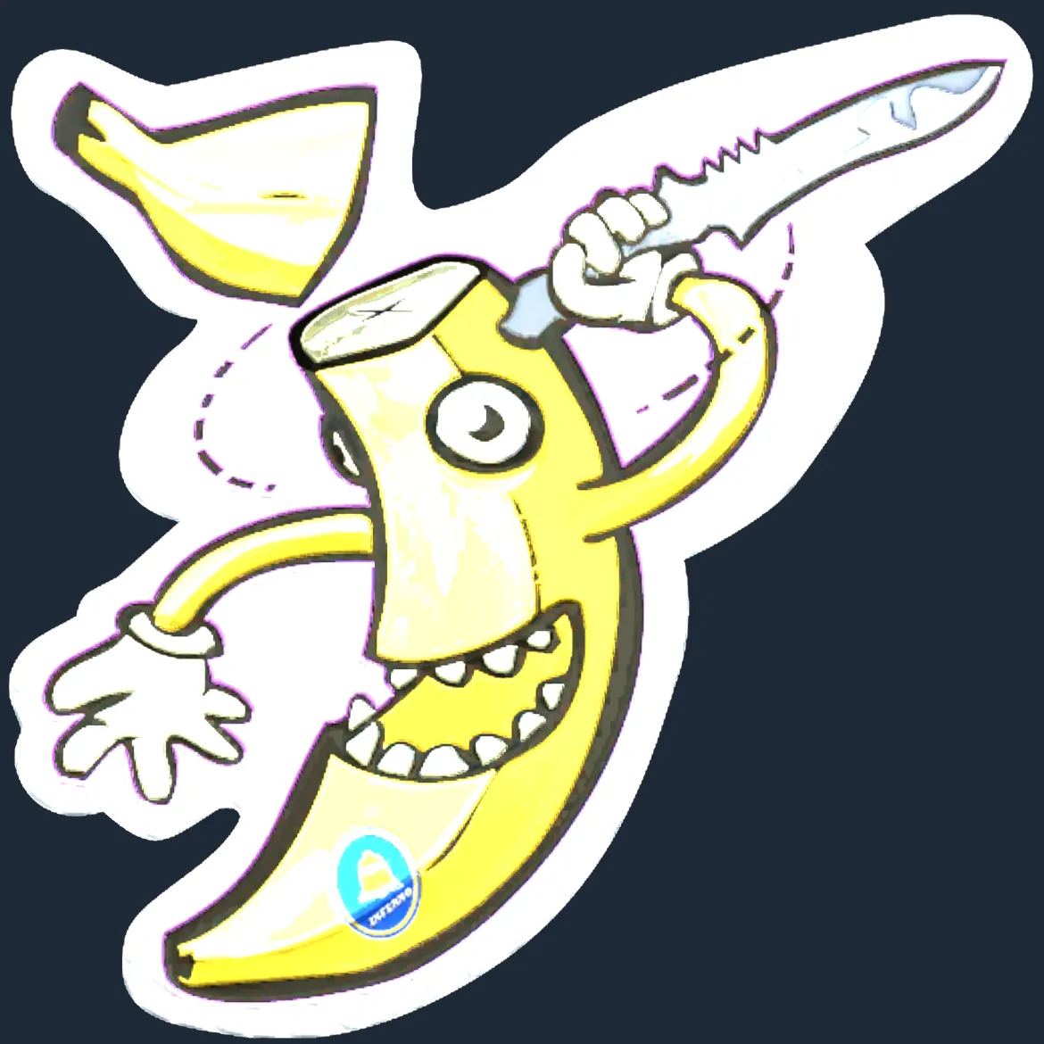 Sticker | Stupid Banana (Foil)