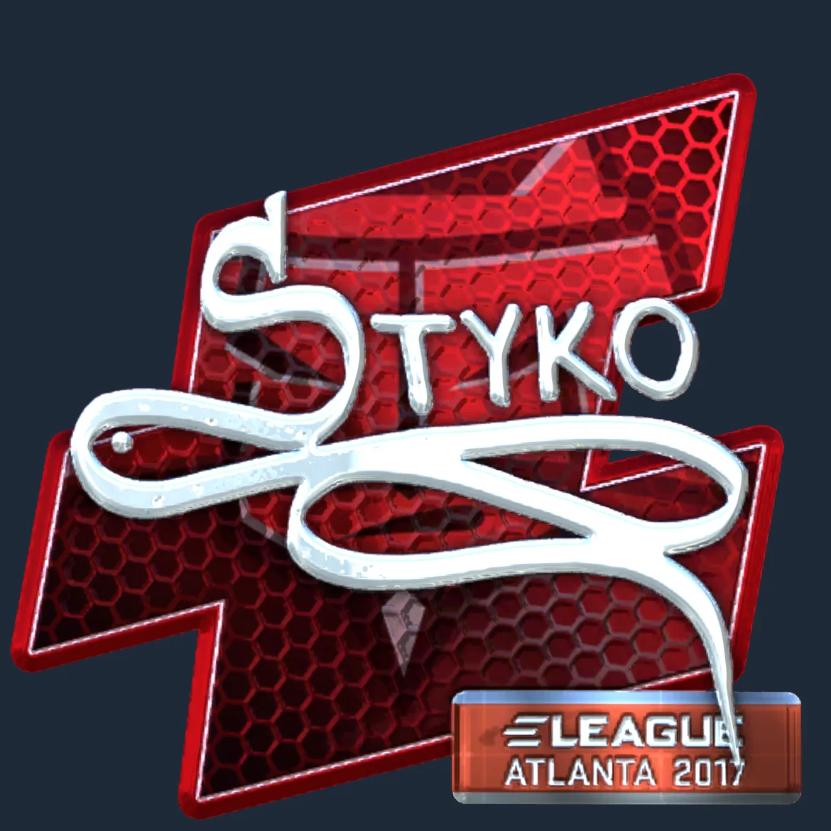 Sticker | STYKO (Foil) | Atlanta 2017