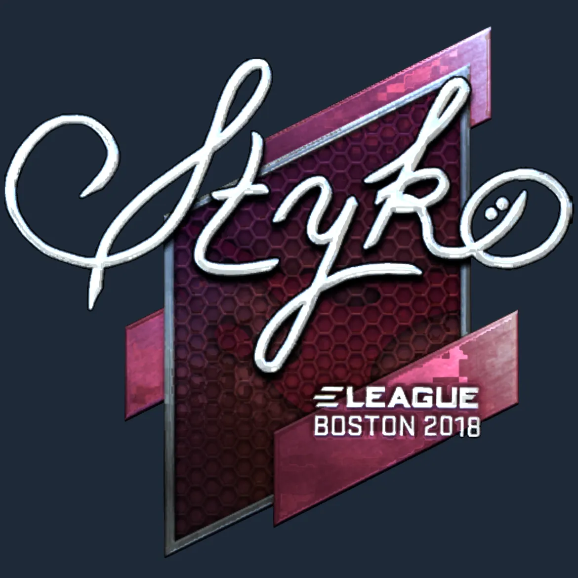 Sticker | STYKO (Foil) | Boston 2018