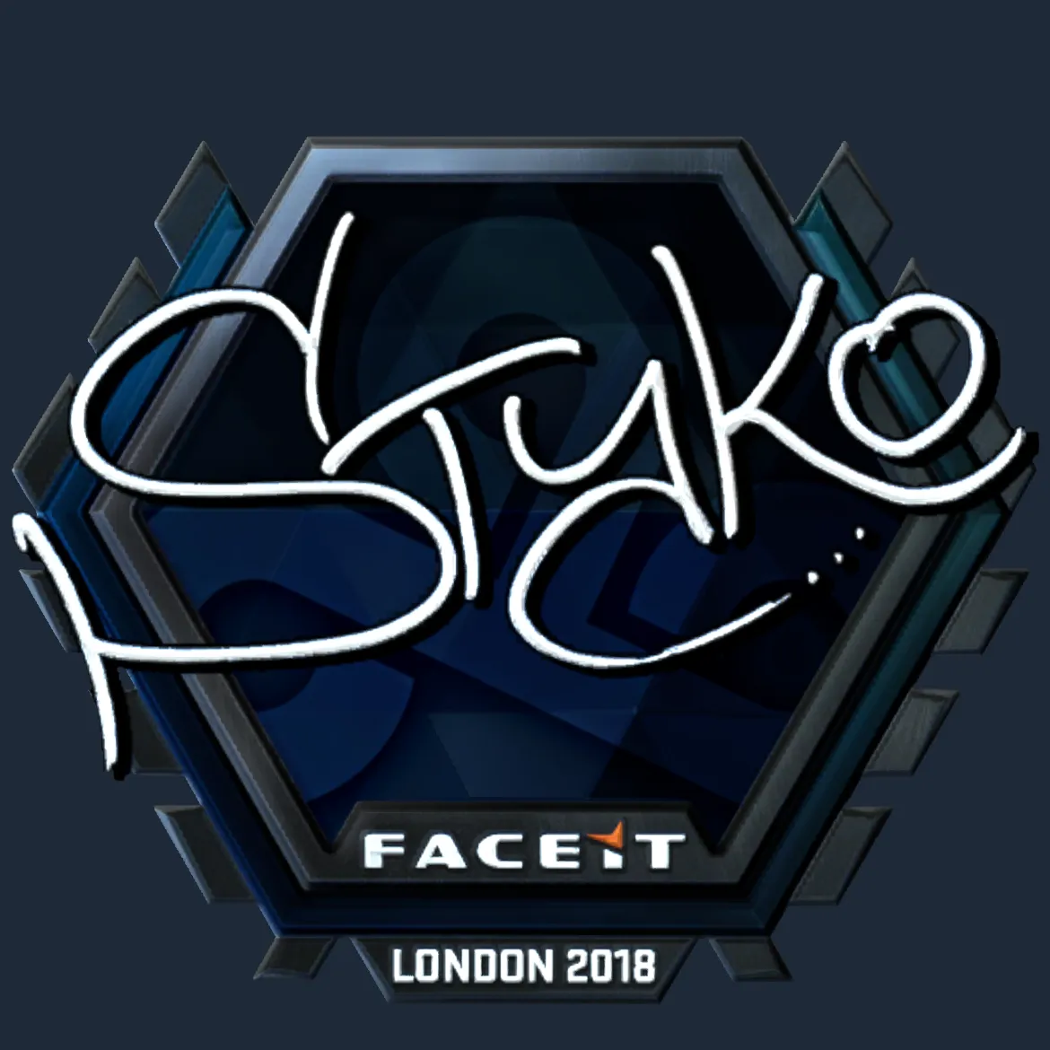 Sticker | STYKO (Foil) | London 2018