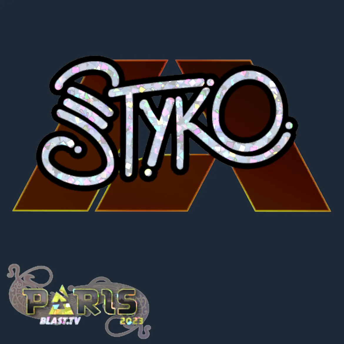 Sticker | STYKO (Glitter) | Paris 2023