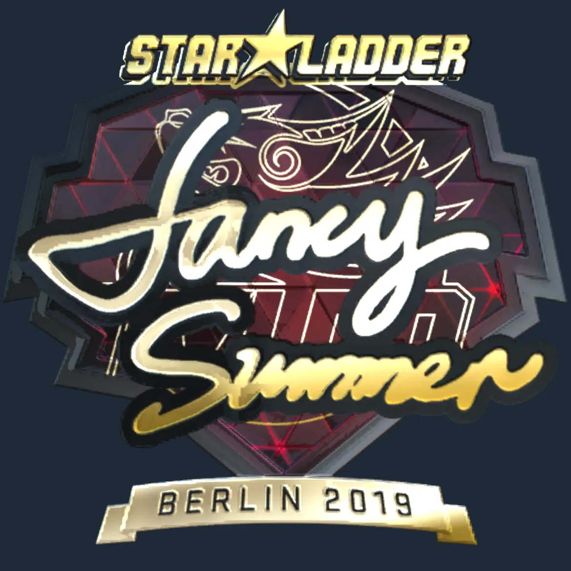 Sticker | Summer (Gold) | Berlin 2019