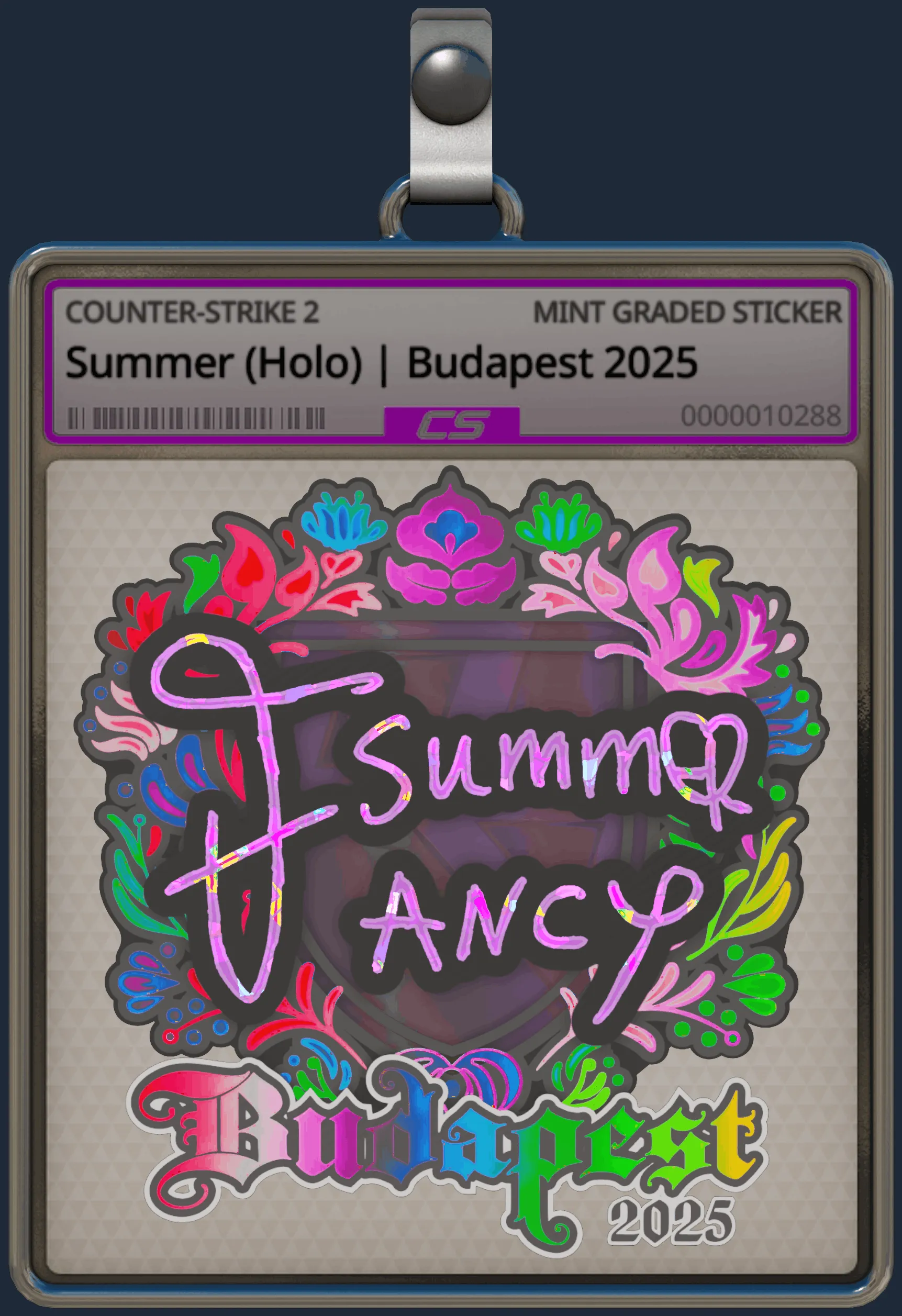 Sticker | Summer (Holo) | Budapest 2025