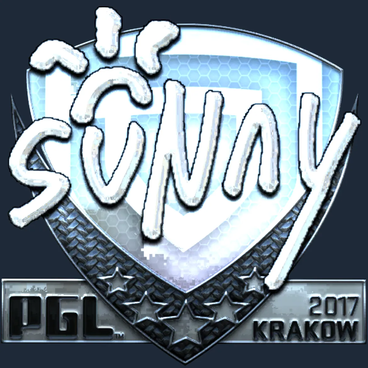 Sticker | suNny (Foil) | Krakow 2017