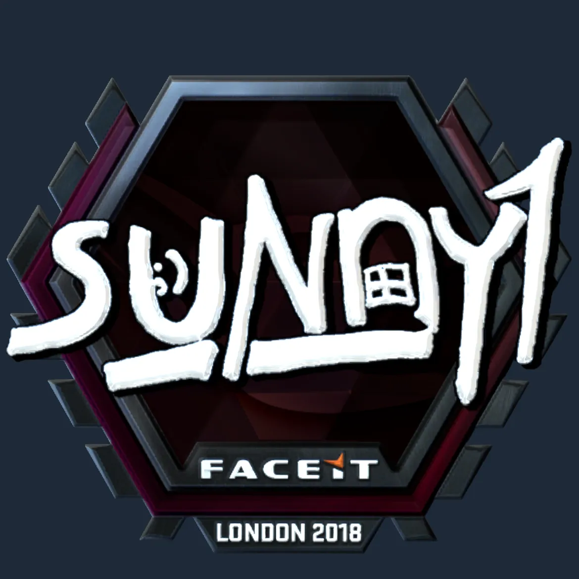 Sticker | suNny (Foil) | London 2018