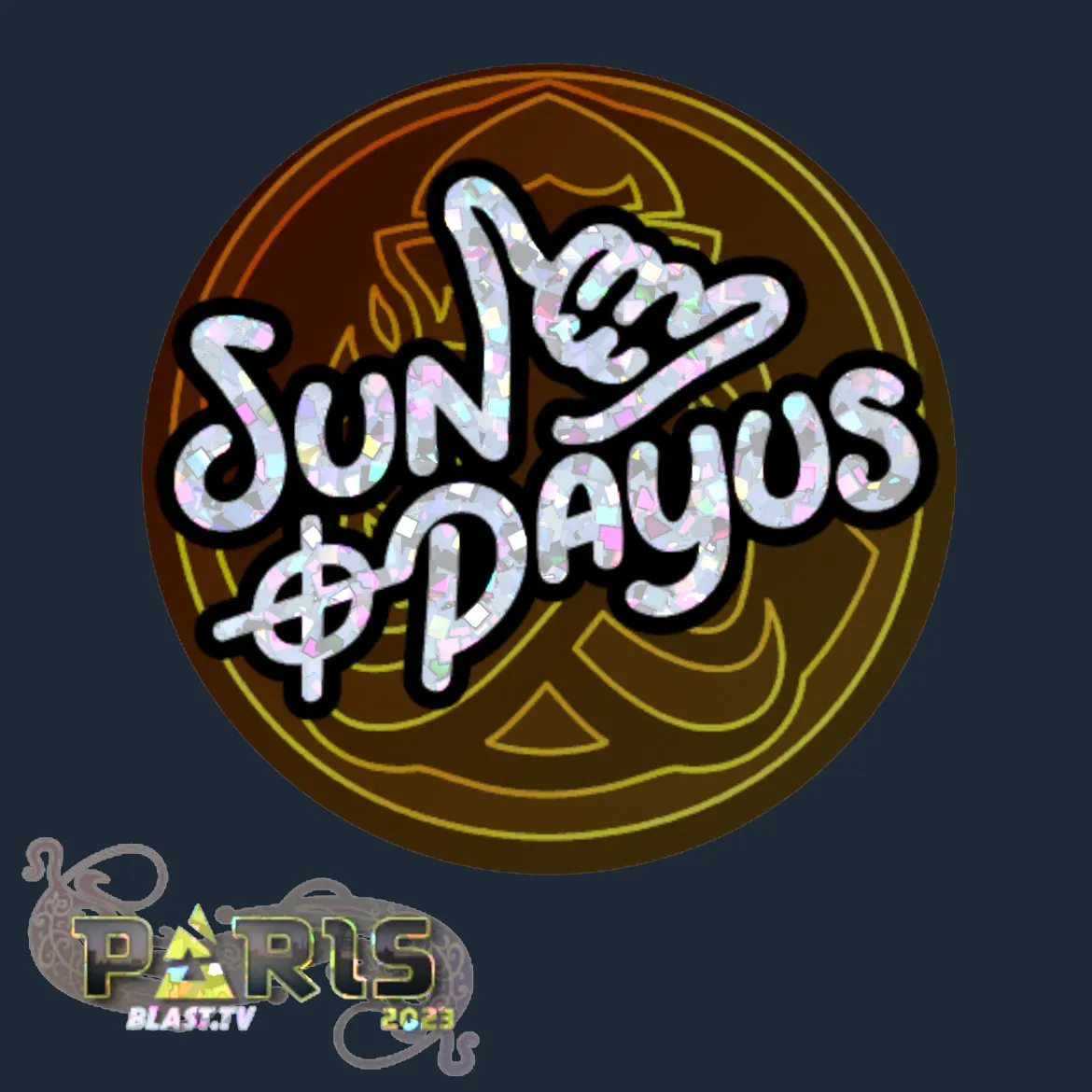 Sticker | SunPayus (Glitter) | Paris 2023