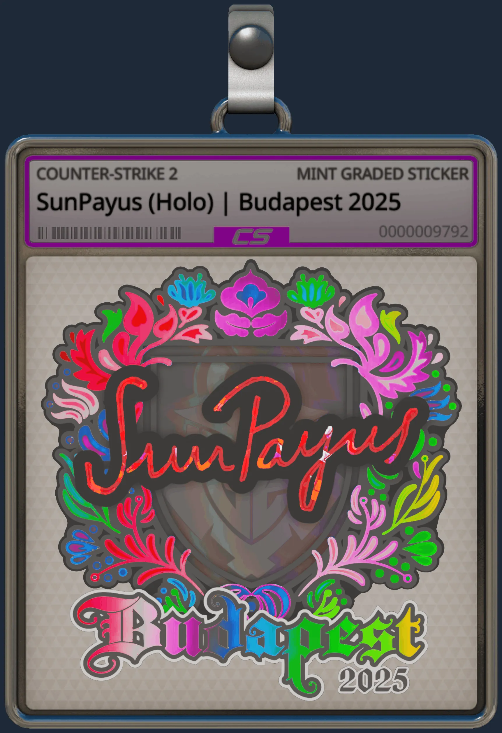 Sticker | SunPayus (Holo) | Budapest 2025