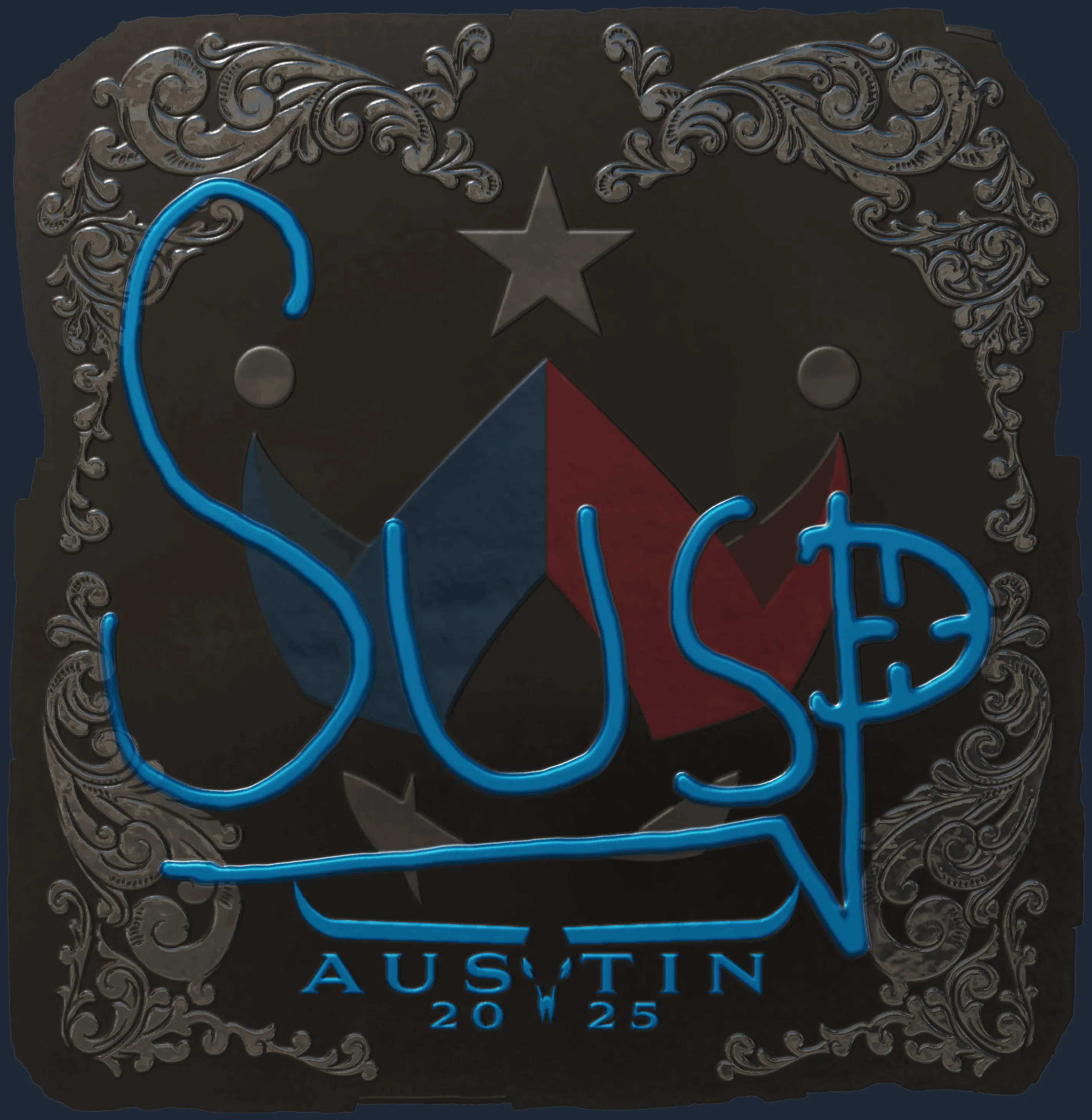 Sticker | susp (Foil) | Austin 2025