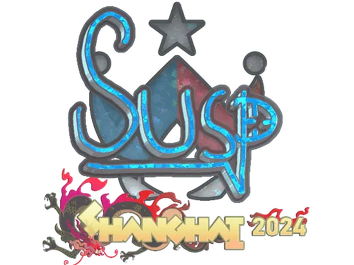 Sticker | susp (Glitter) | Shanghai 2024