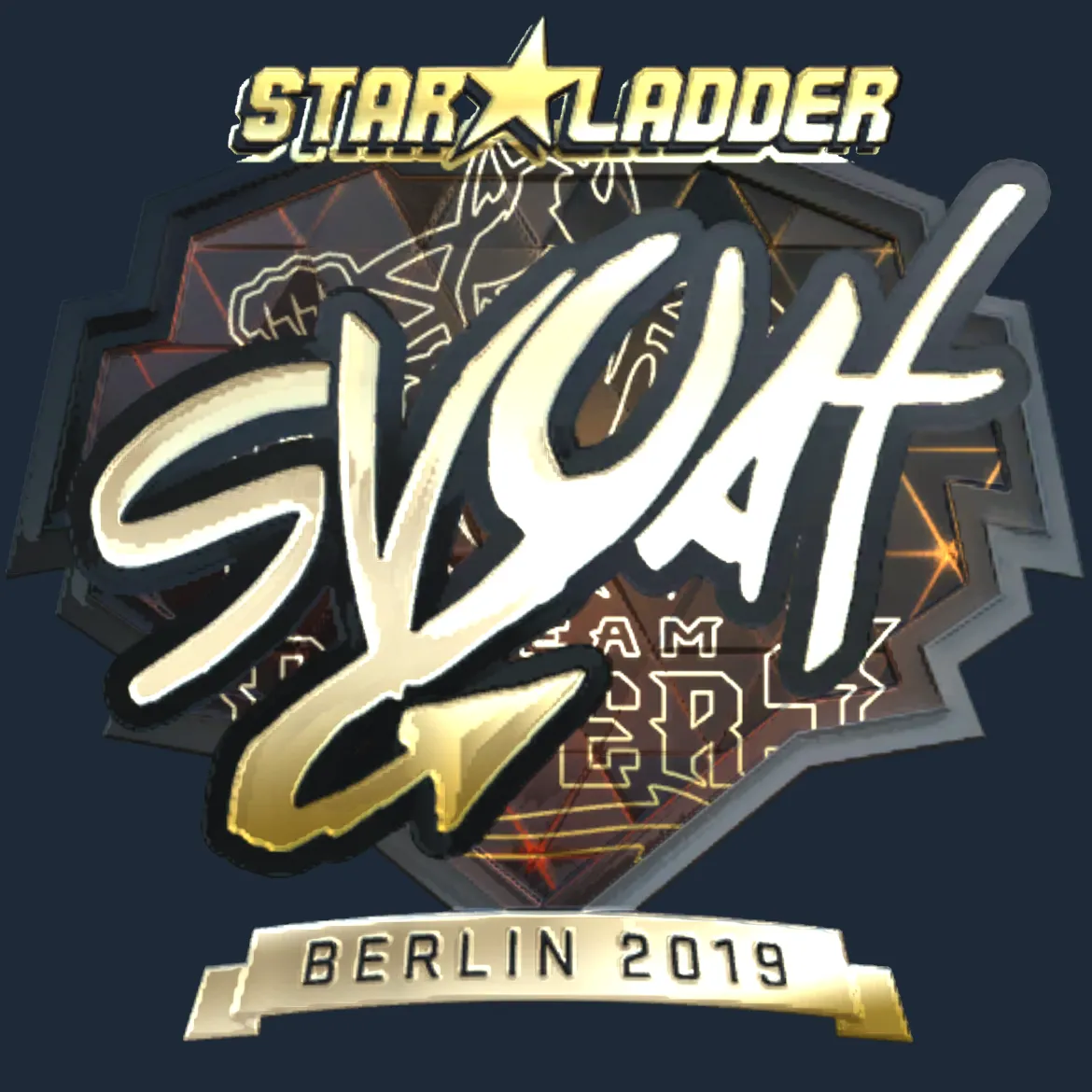 Sticker | svyat (Gold) | Berlin 2019