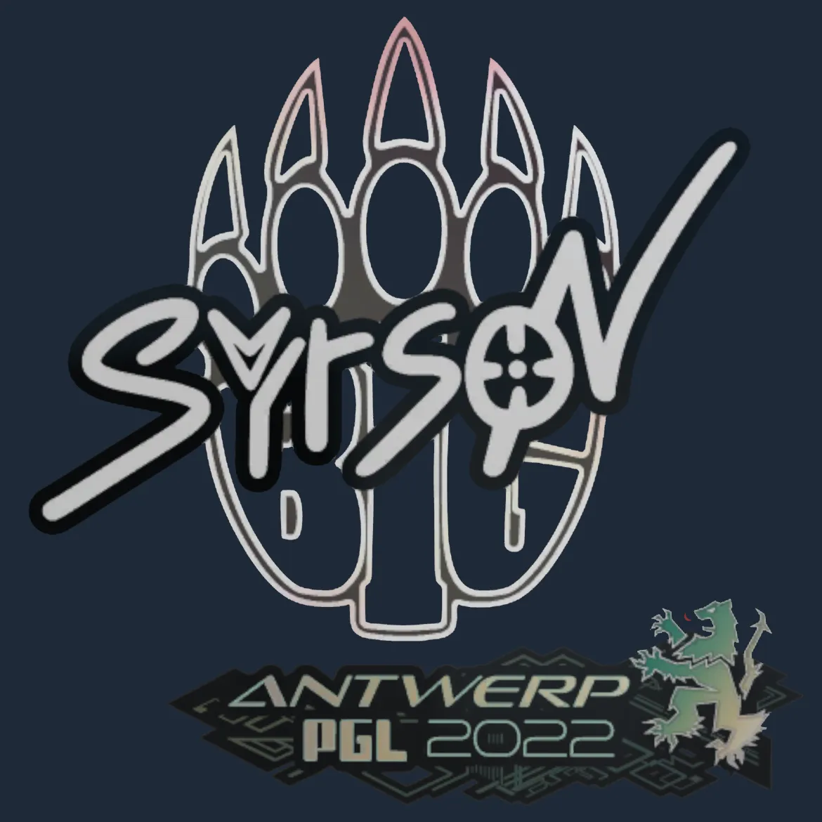 Sticker | syrsoN | Antwerp 2022