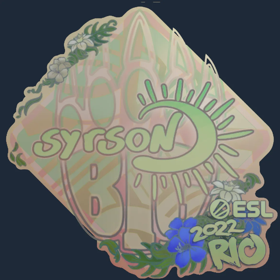 Sticker | syrsoN (Holo) | Rio 2022