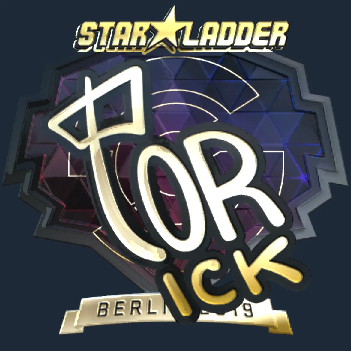Sticker | t0rick (Gold) | Berlin 2019