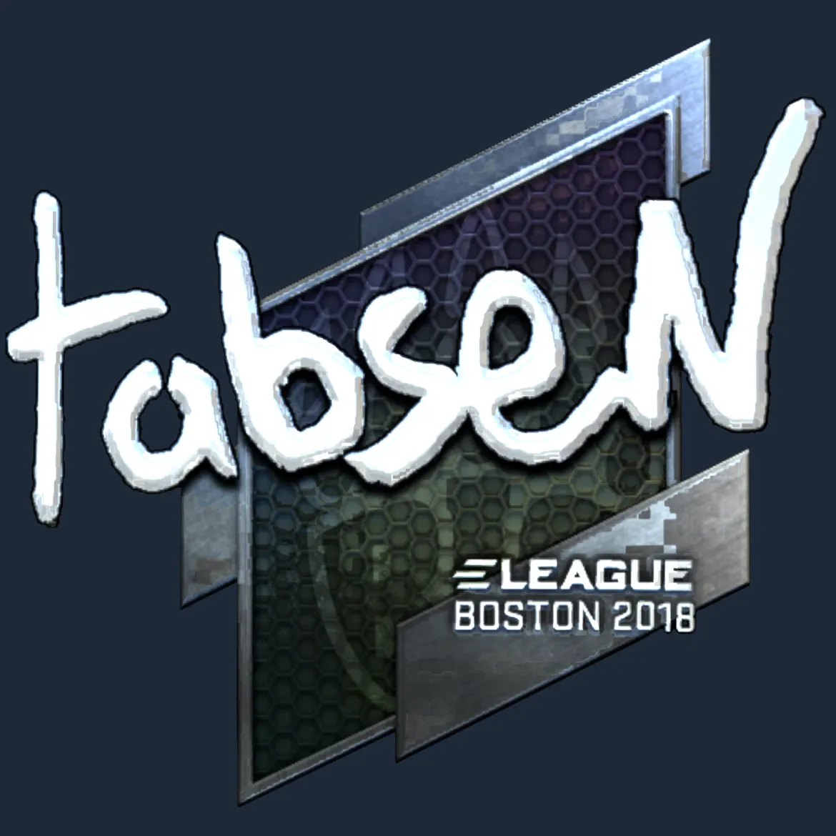 Sticker | tabseN (Foil) | Boston 2018