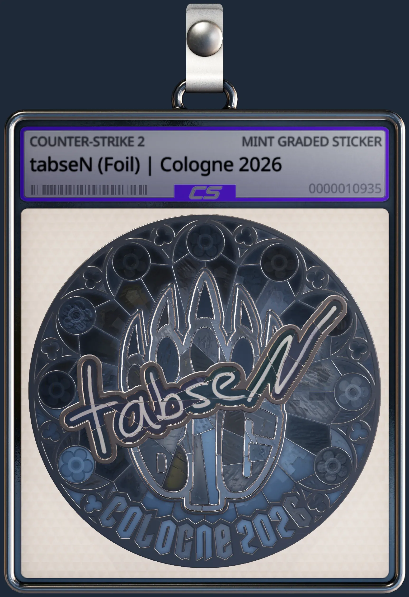 Sticker | tabseN (Foil) | Cologne 2026 Sticker | tabseN (Foil) | Cologne 2026