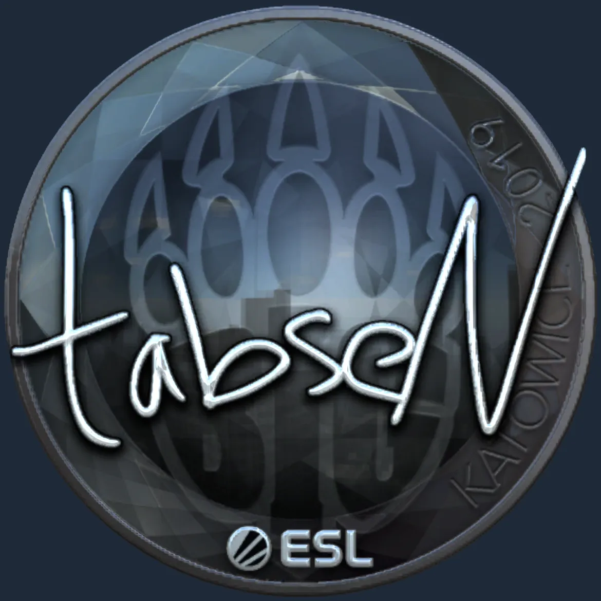 Sticker | tabseN (Foil) | Katowice 2019