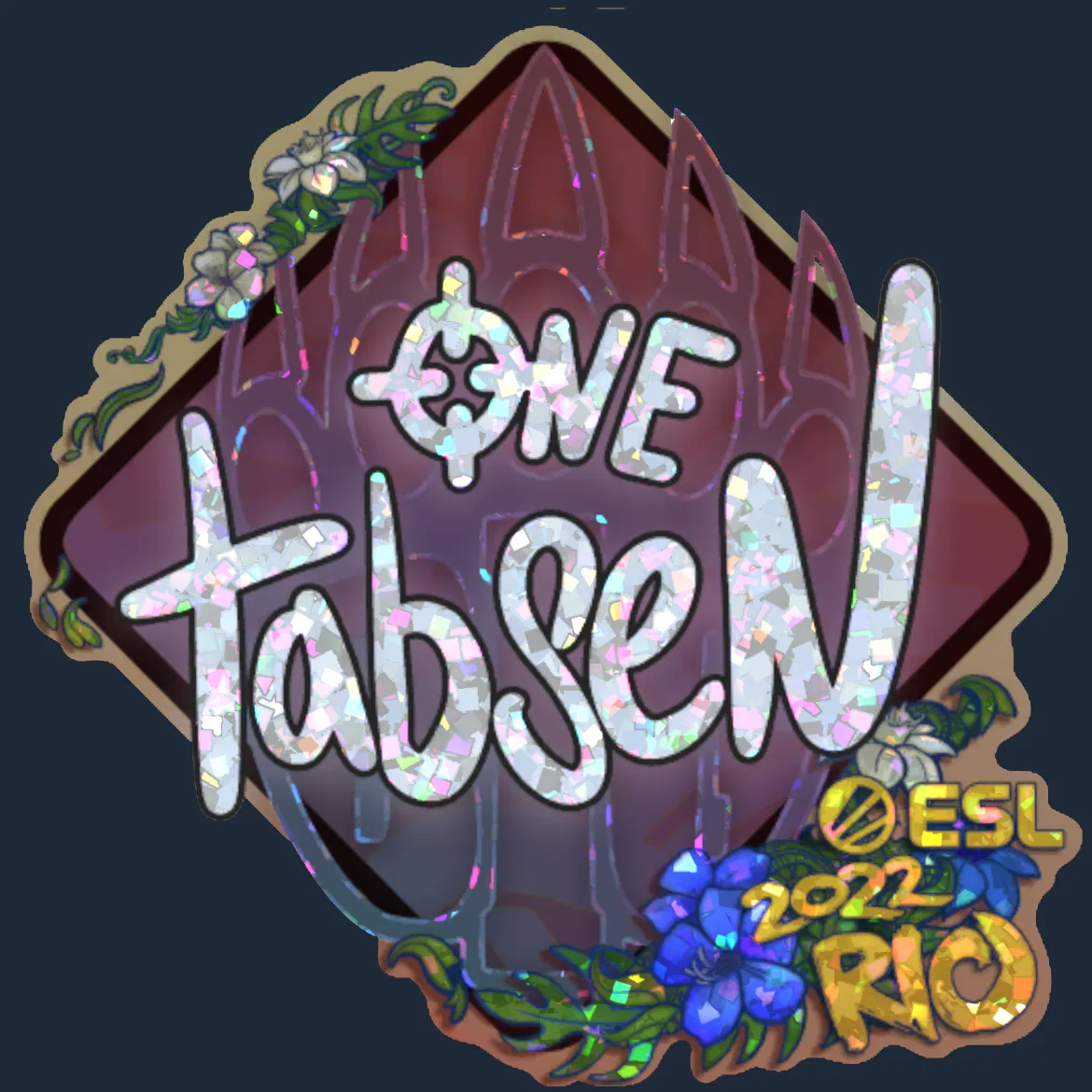 Sticker | tabseN (Glitter) | Rio 2022