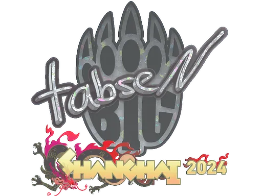 Sticker | tabseN (Glitter) | Shanghai 2024