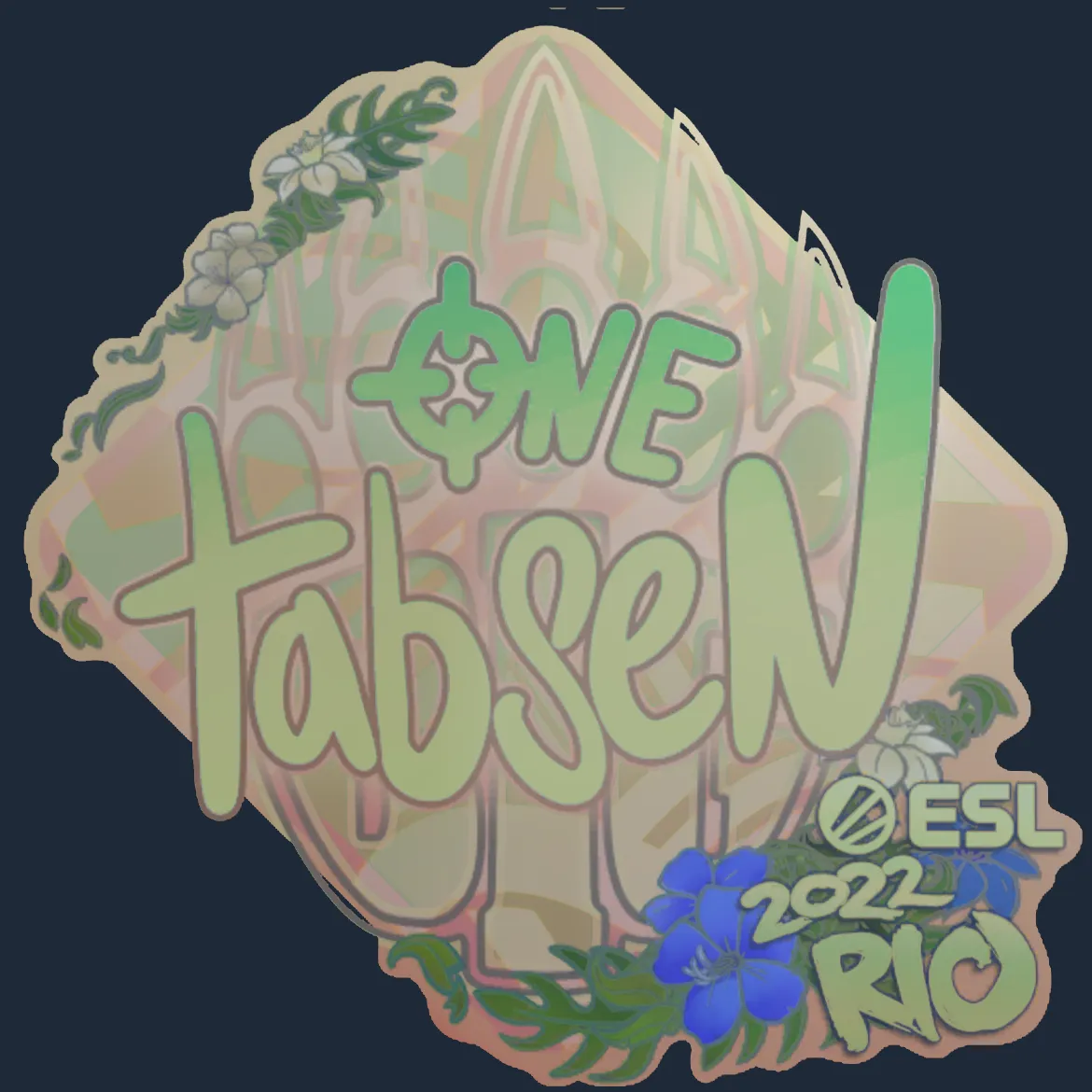 Sticker | tabseN (Holo) | Rio 2022