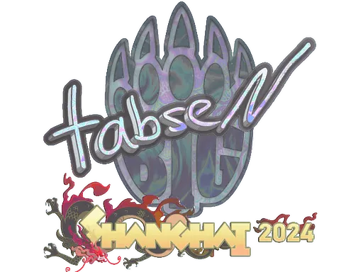 Sticker | tabseN (Holo) | Shanghai 2024