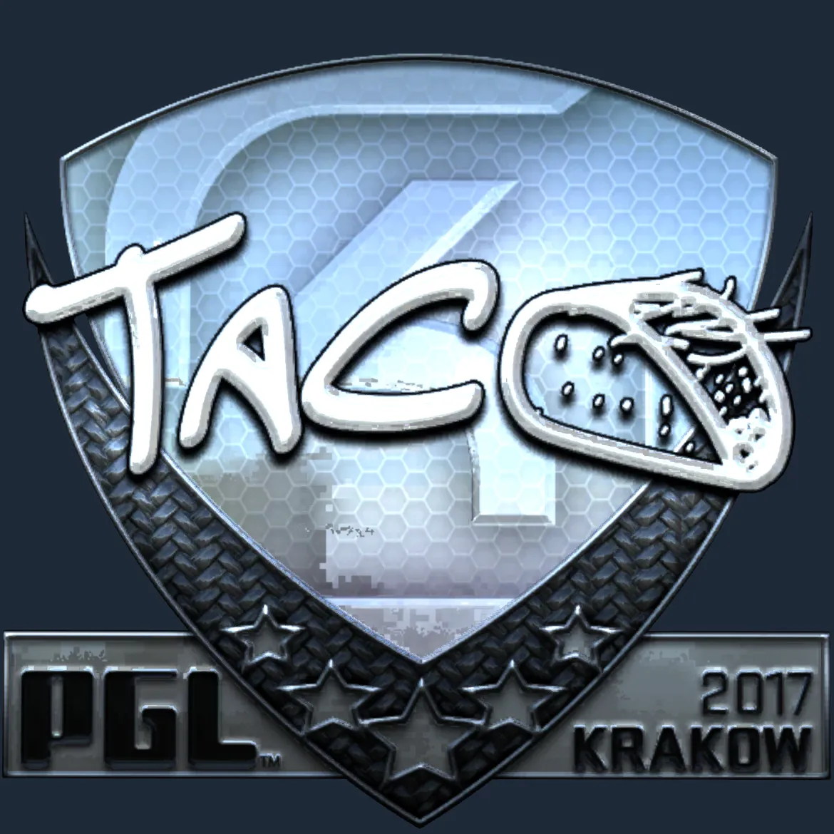 Sticker | TACO (Foil) | Krakow 2017
