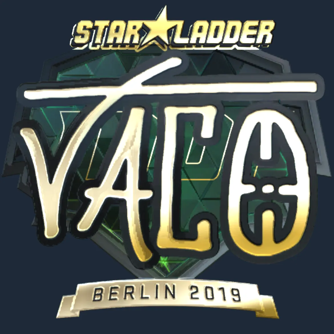 Sticker | TACO (Gold) | Berlin 2019