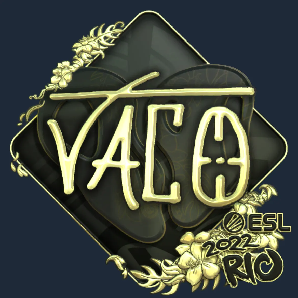 Sticker | TACO (Gold) | Rio 2022