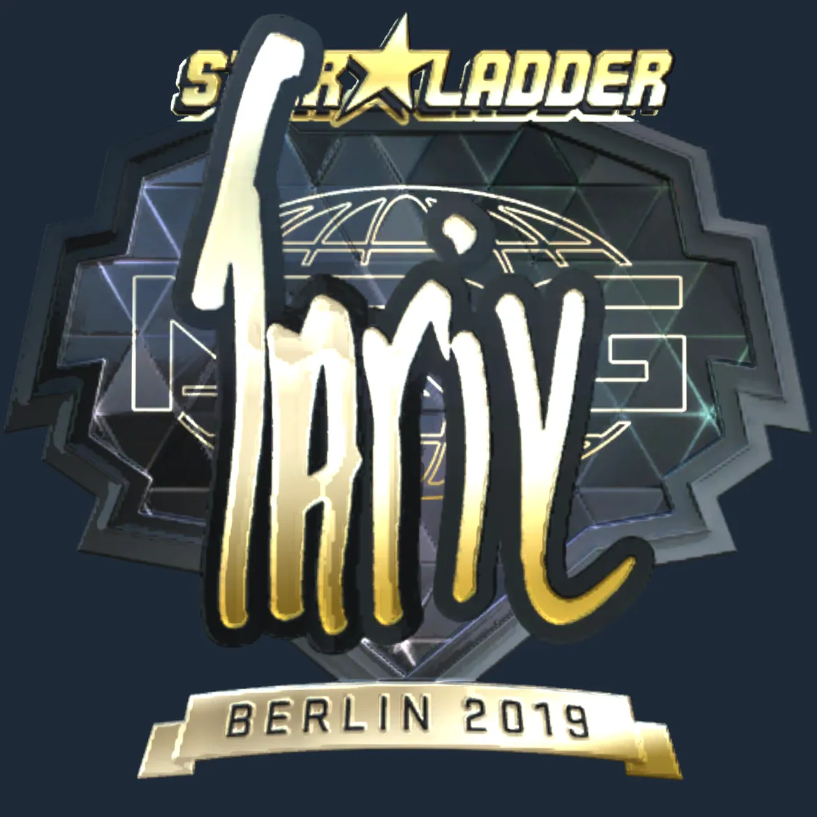 Sticker | tarik (Gold) | Berlin 2019