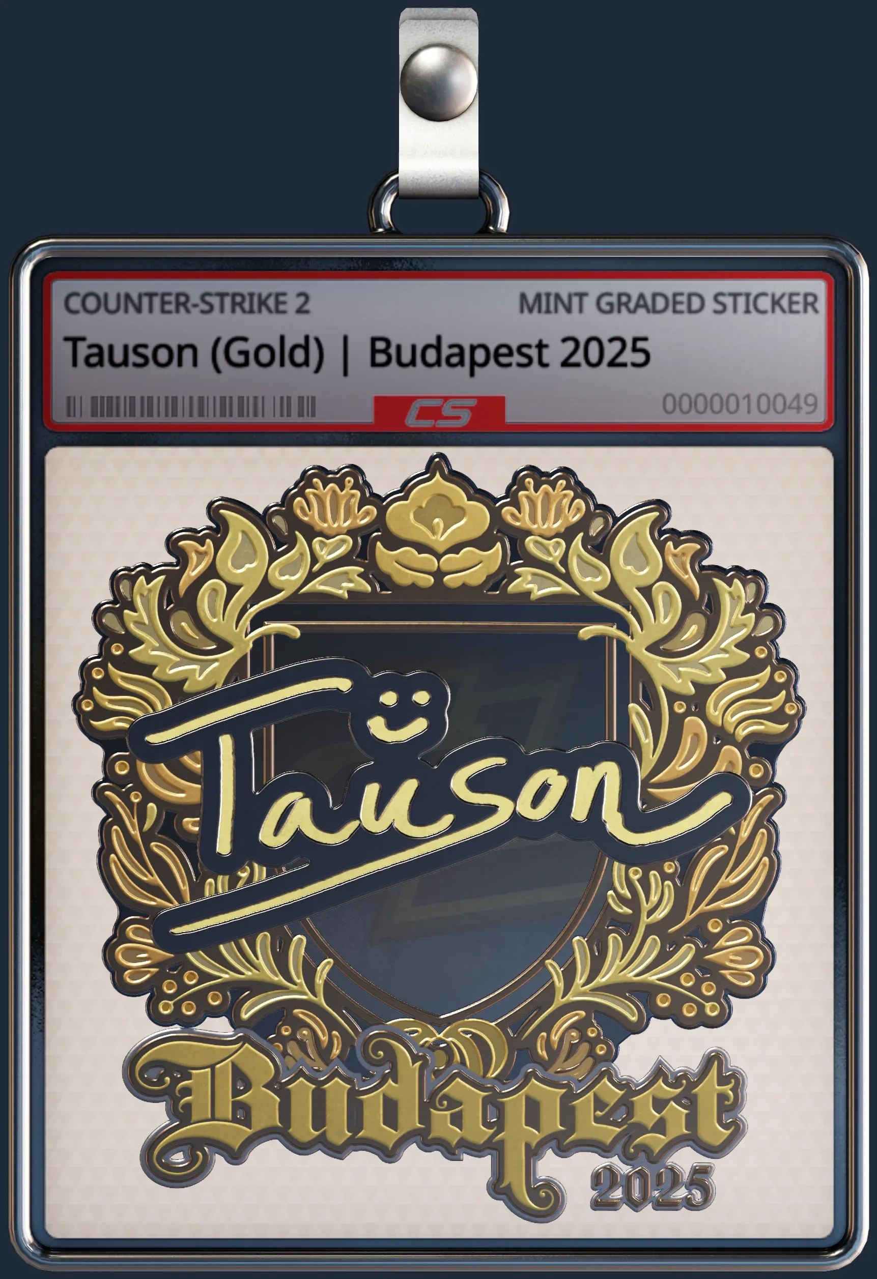 Sticker | Tauson (Gold) | Budapest 2025