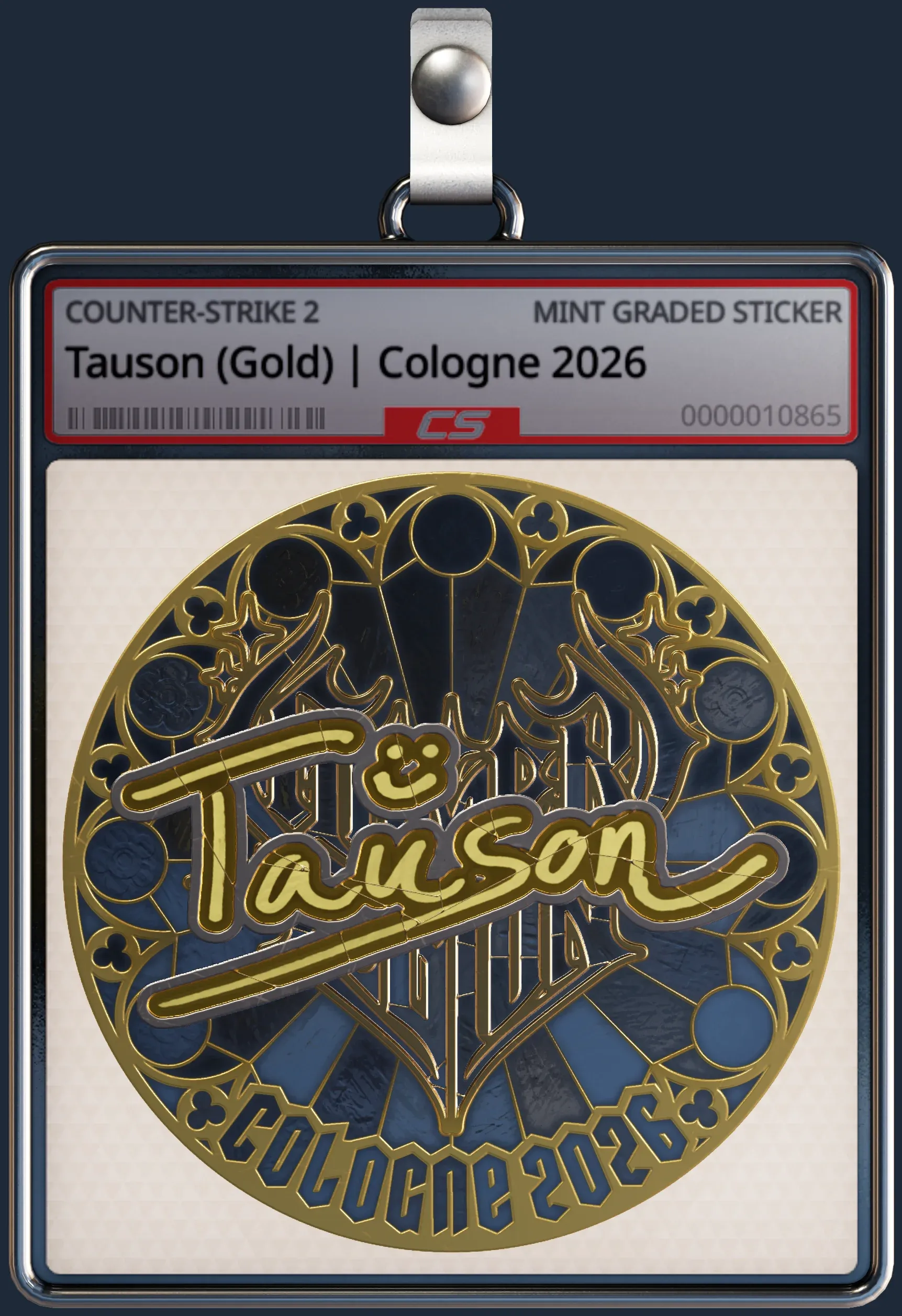 Sticker | Tauson (Gold) | Cologne 2026