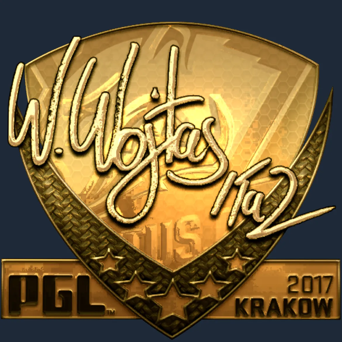 Sticker | TaZ (Gold) | Krakow 2017