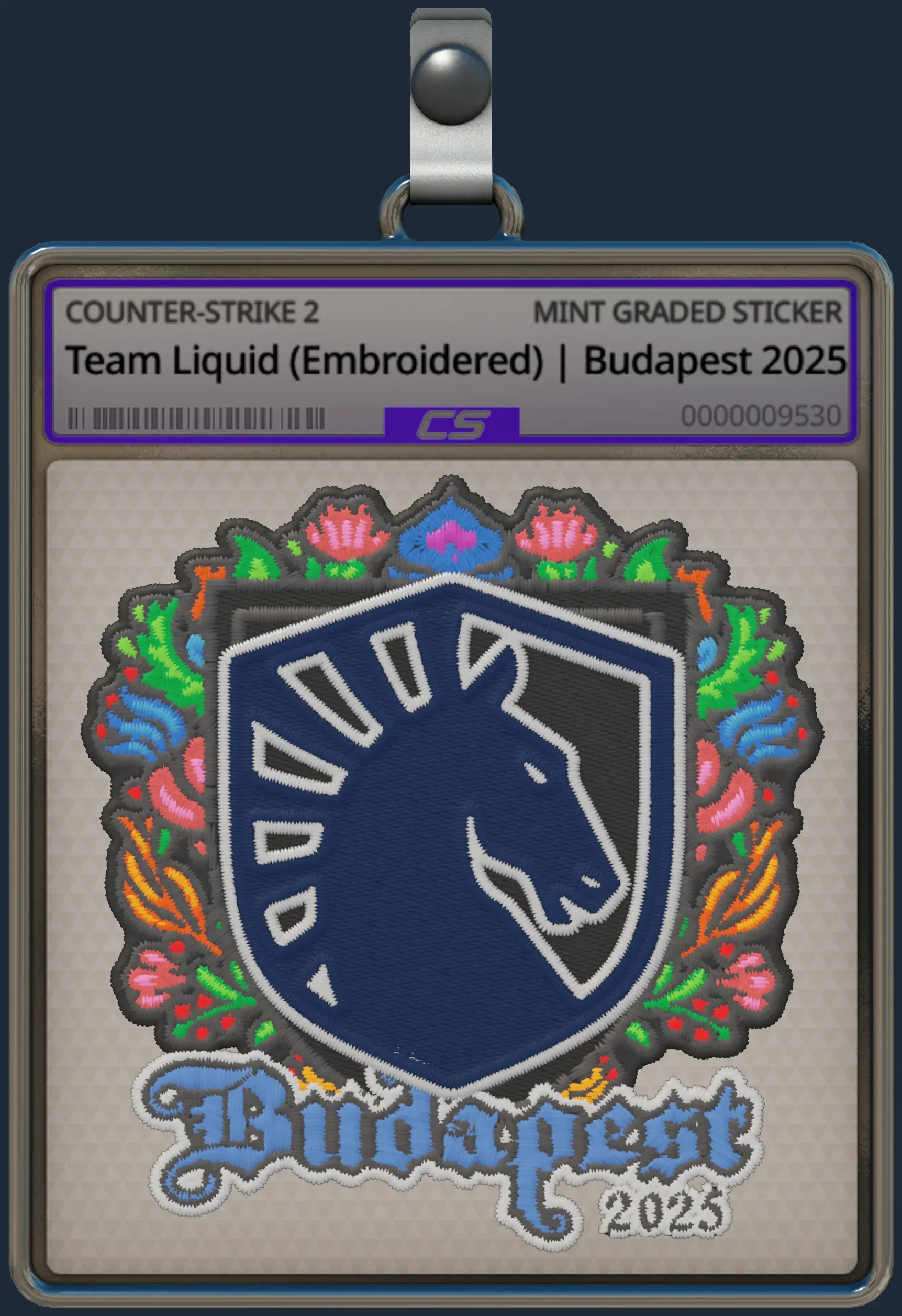 Sticker | Team Liquid (Embroidered) | Budapest 2025