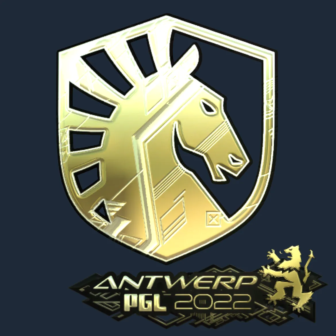 Sticker | Team Liquid (Gold) | Antwerp 2022