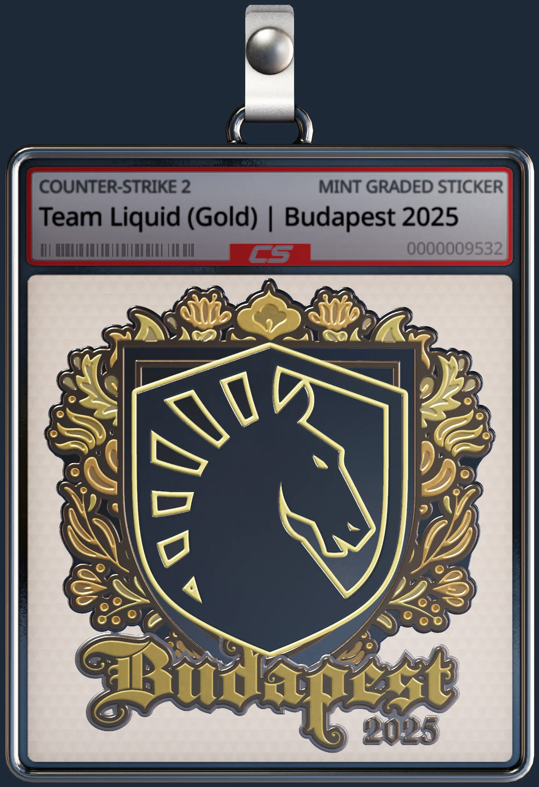 Sticker | Team Liquid (Gold) | Budapest 2025