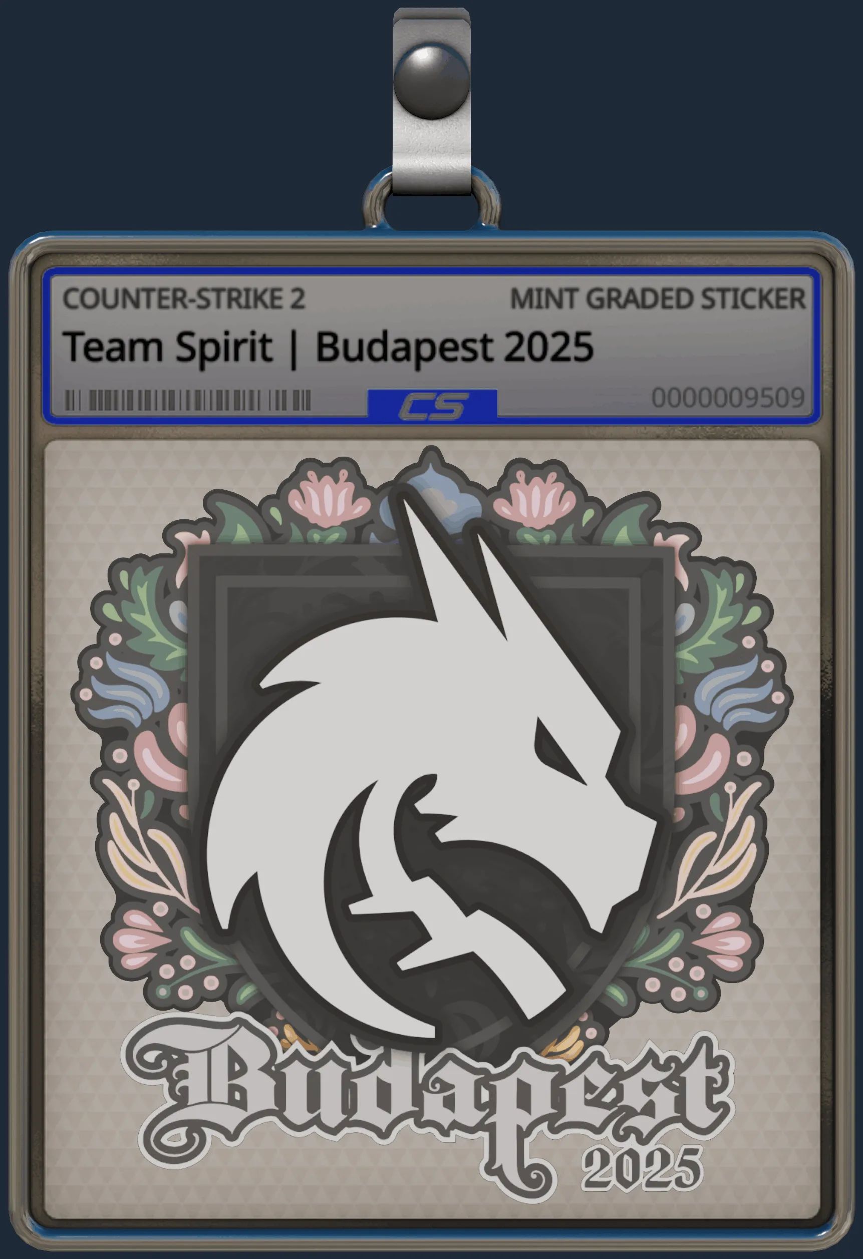 Sticker | Team Spirit | Budapest 2025