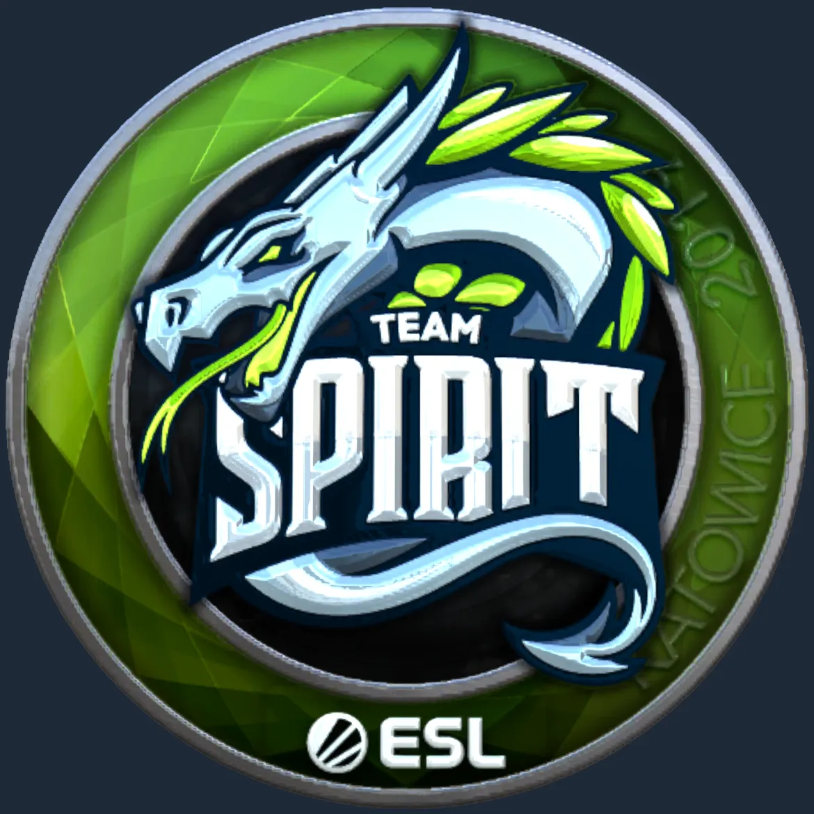 Sticker | Team Spirit (Foil) | Katowice 2019