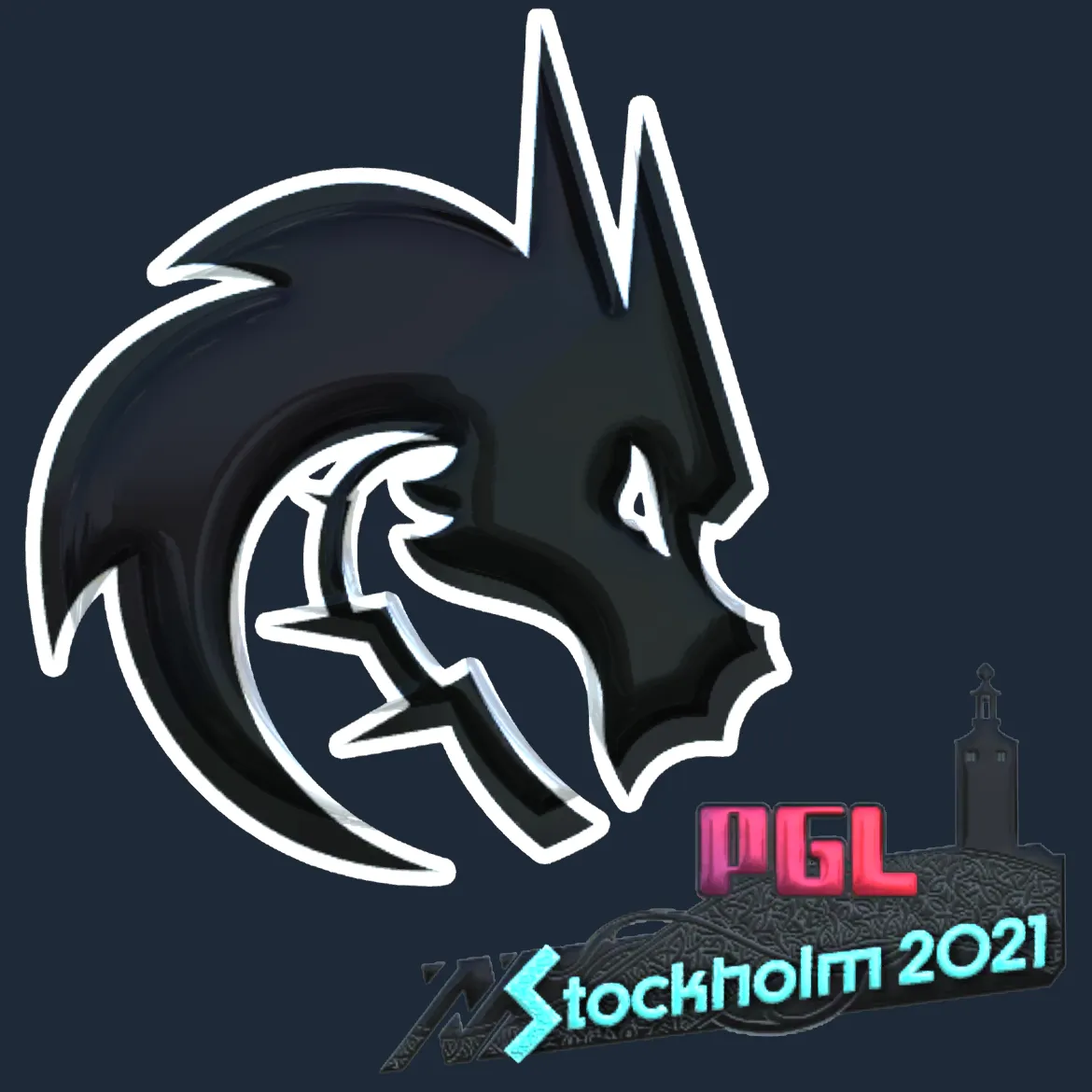 Sticker | Team Spirit (Foil) | Stockholm 2021