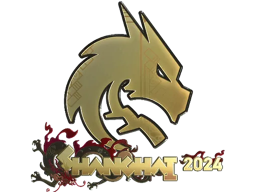Sticker | Team Spirit (Gold) | Shanghai 2024
