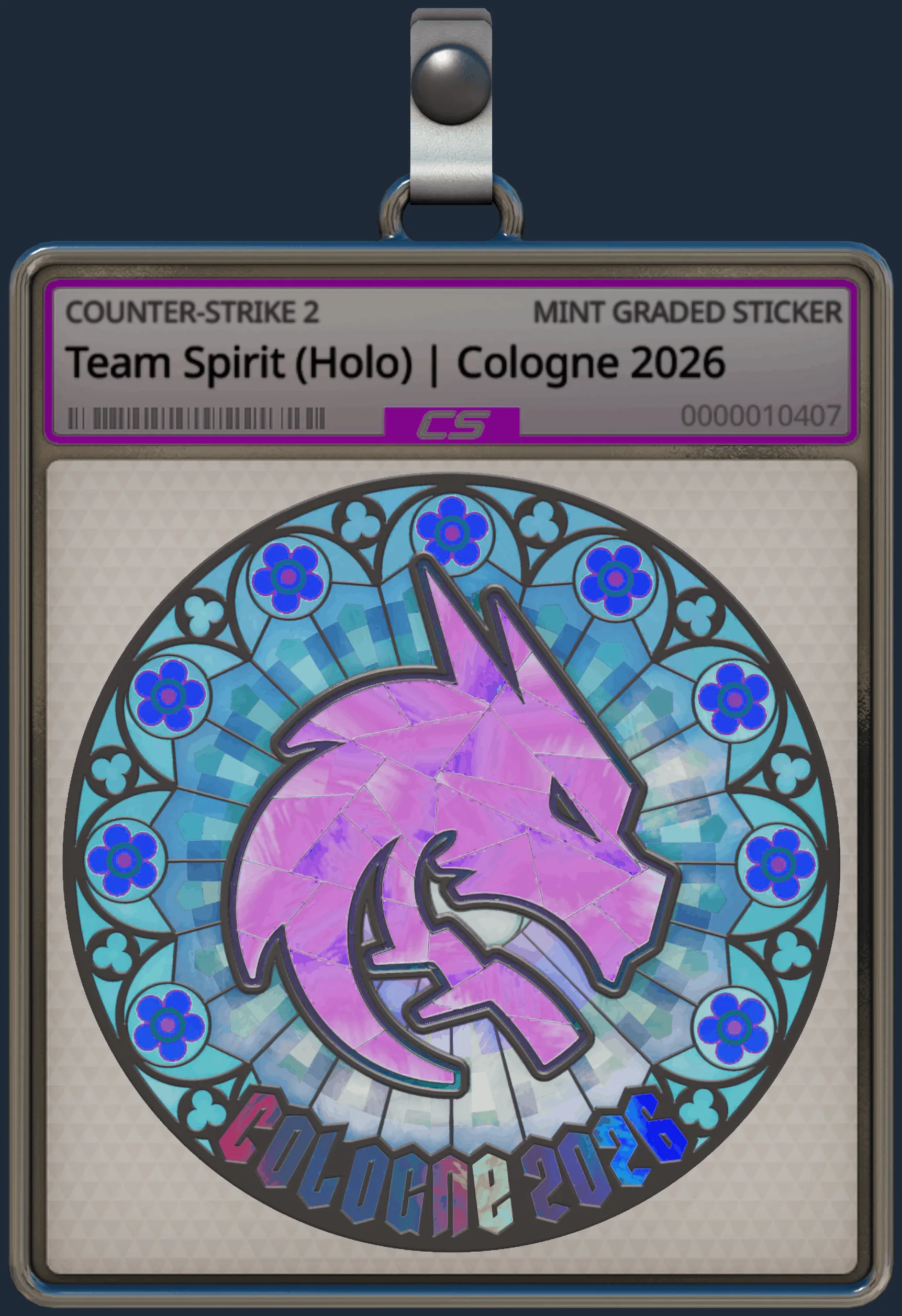 Sticker | Team Spirit (Holo) | Cologne 2026 Sticker | Team Spirit (Holo) | Cologne 2026