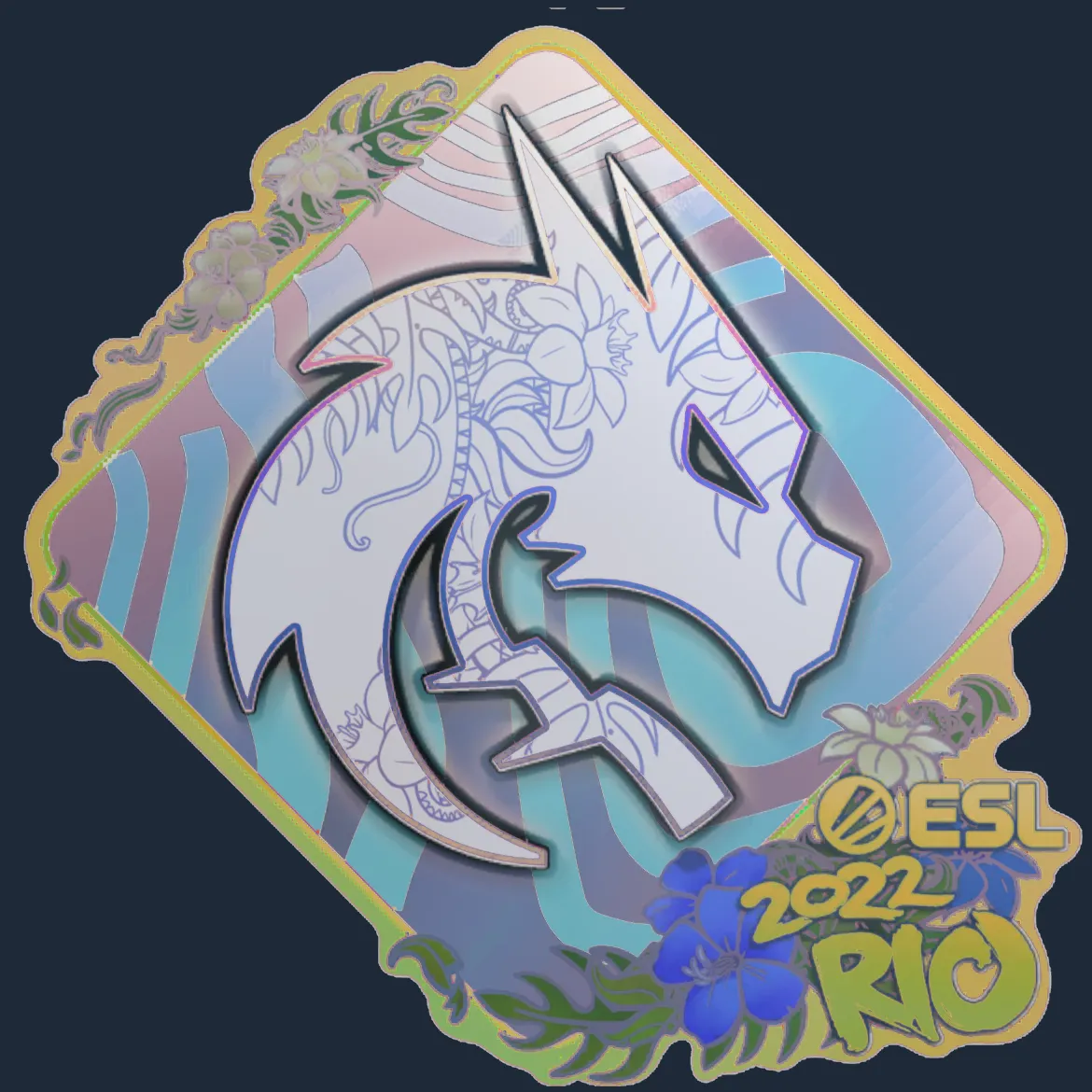 Sticker | Team Spirit (Holo) | Rio 2022