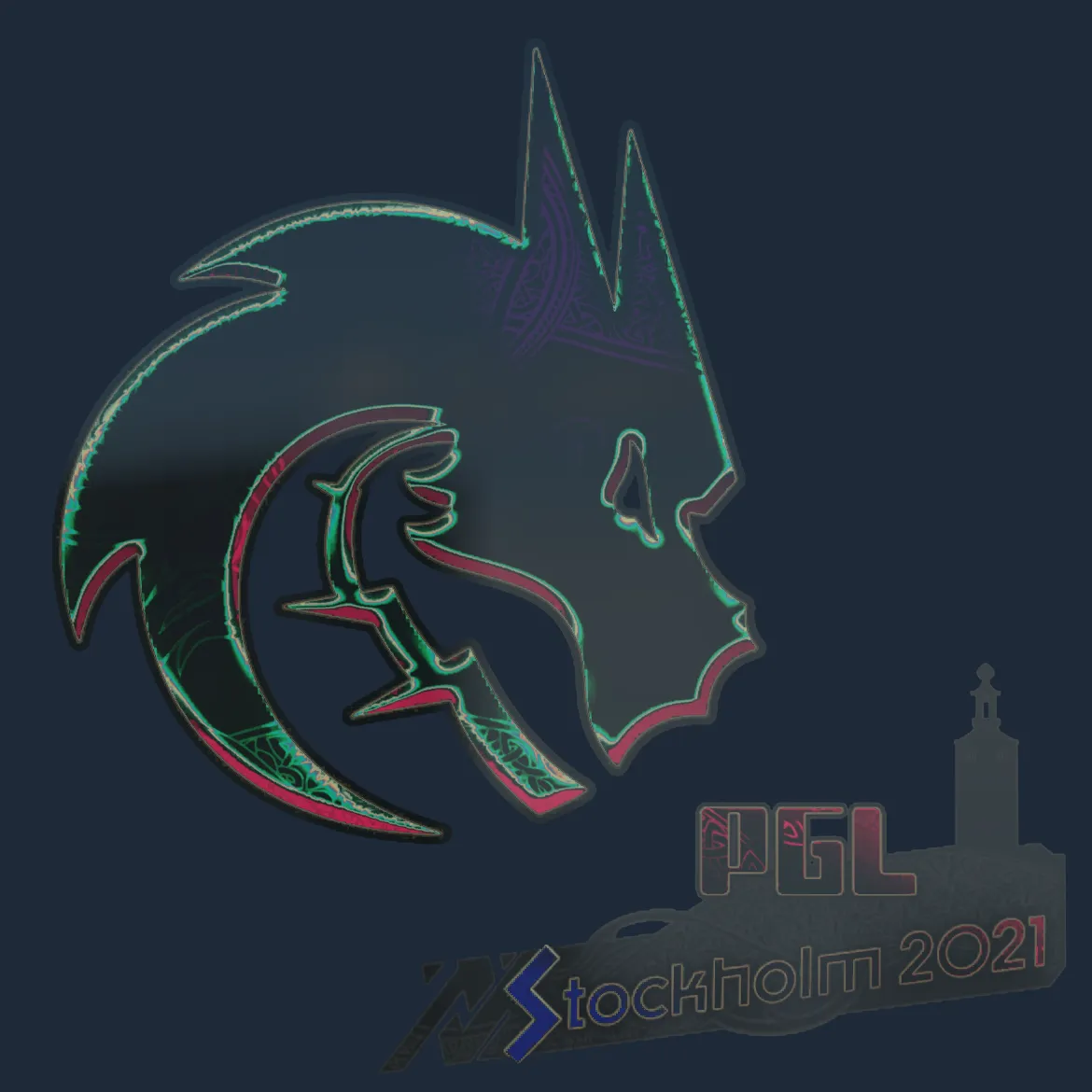 Sticker | Team Spirit (Holo) | Stockholm 2021