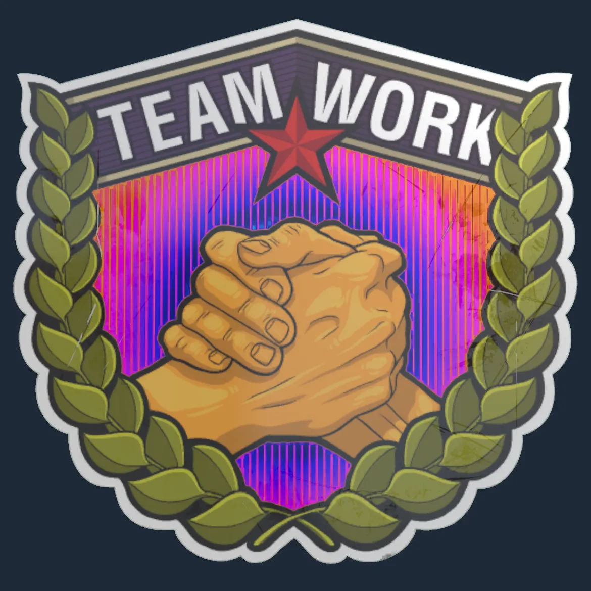 Sticker | Teamwork (Holo)