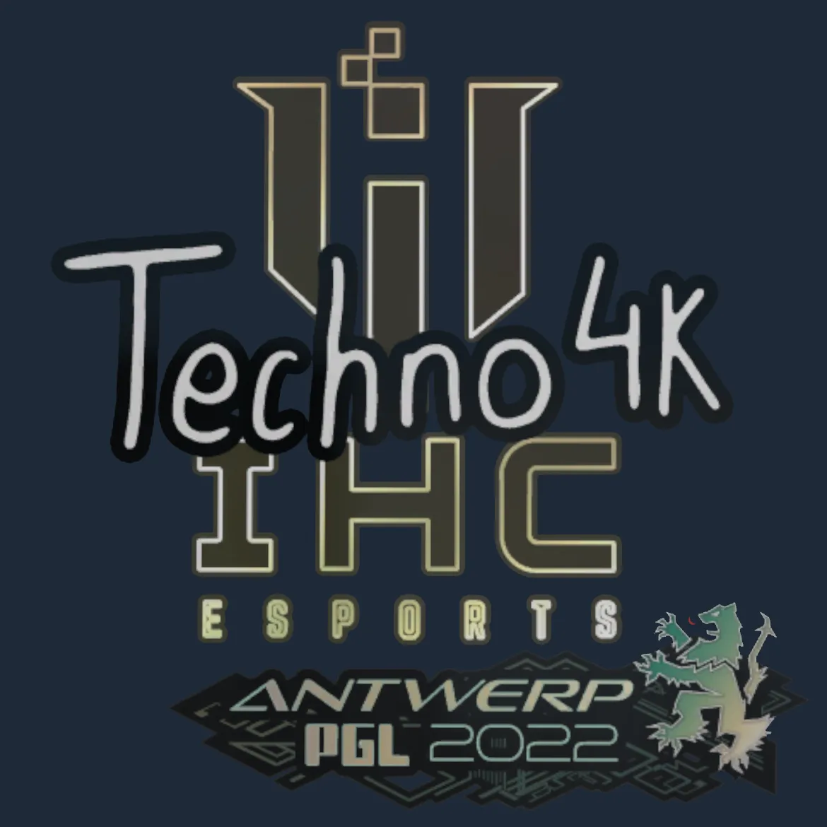 Sticker | Techno4K | Antwerp 2022