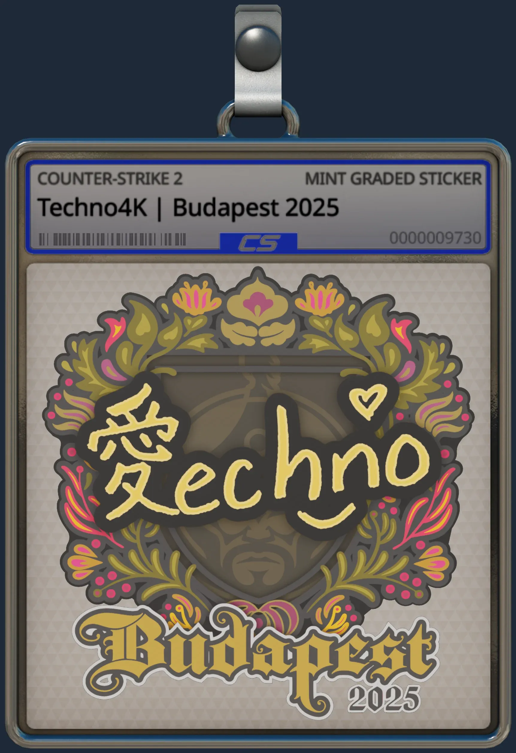 Sticker | Techno4K | Budapest 2025