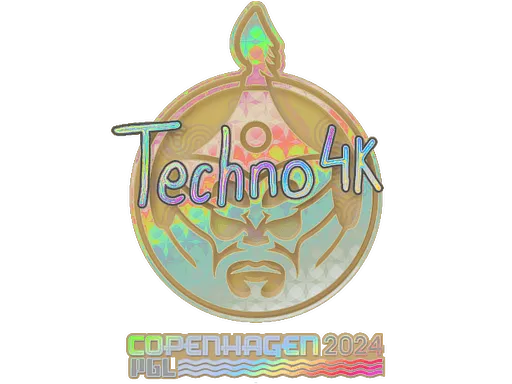 Sticker | Techno4K (Holo) | Copenhagen 2024