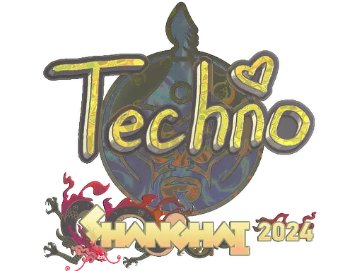 Sticker | Techno4K (Holo) | Shanghai 2024