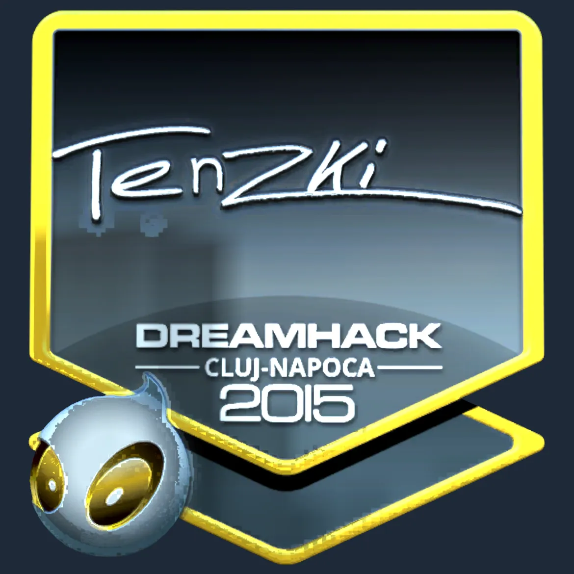 Sticker | tenzki (Foil) | Cluj-Napoca 2015